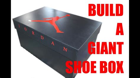 replica giant jordan shoe box